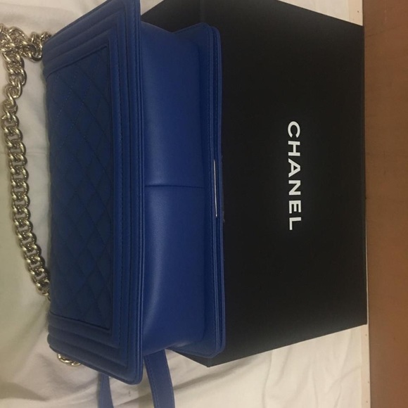 Authentic New Medium Boy Calfskin GHW l - Picture 8 of 8